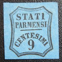 Parma Altitalien Zeitungsm. Kat. 1 (*) 1853 Kat. 150 Euro