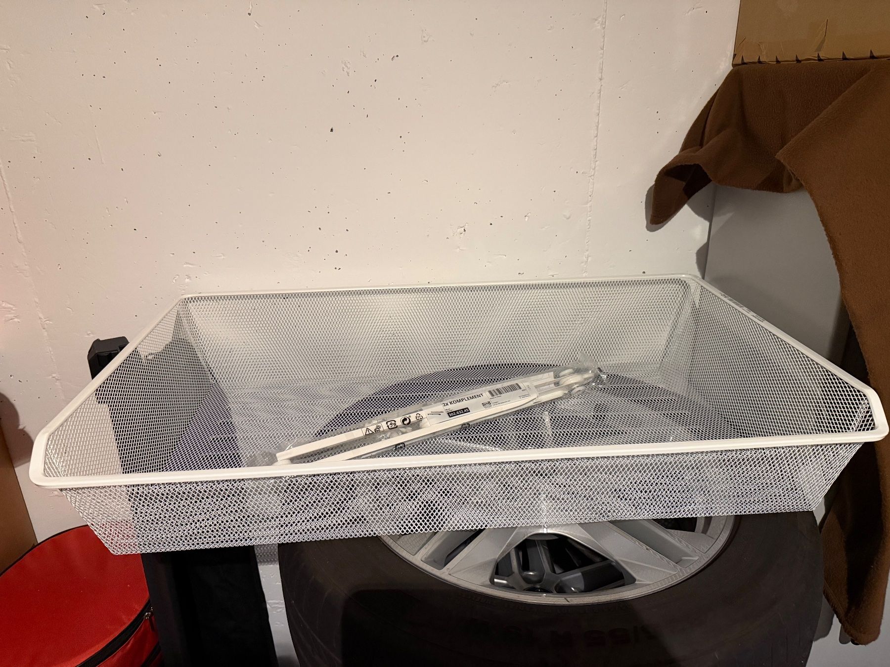 Ikea Armadi: IKEA KOMPLEMENT Netzdrahtkorb Schublade 100x58cm weiss NEU – Nuovo (secondo la descrizione) da Fislisbach venduto da gueselpeter