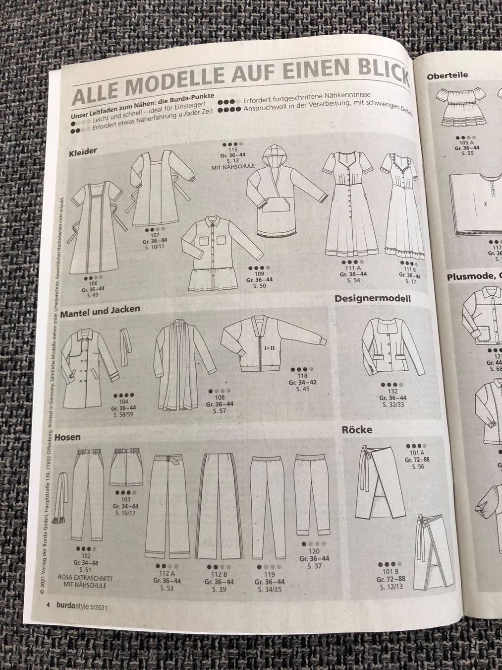 Riviste & Magazine: burda style 5/2021 – Nuovo e nell'imballaggio originale da Langnau am Albis venduto da snla_scc9 3