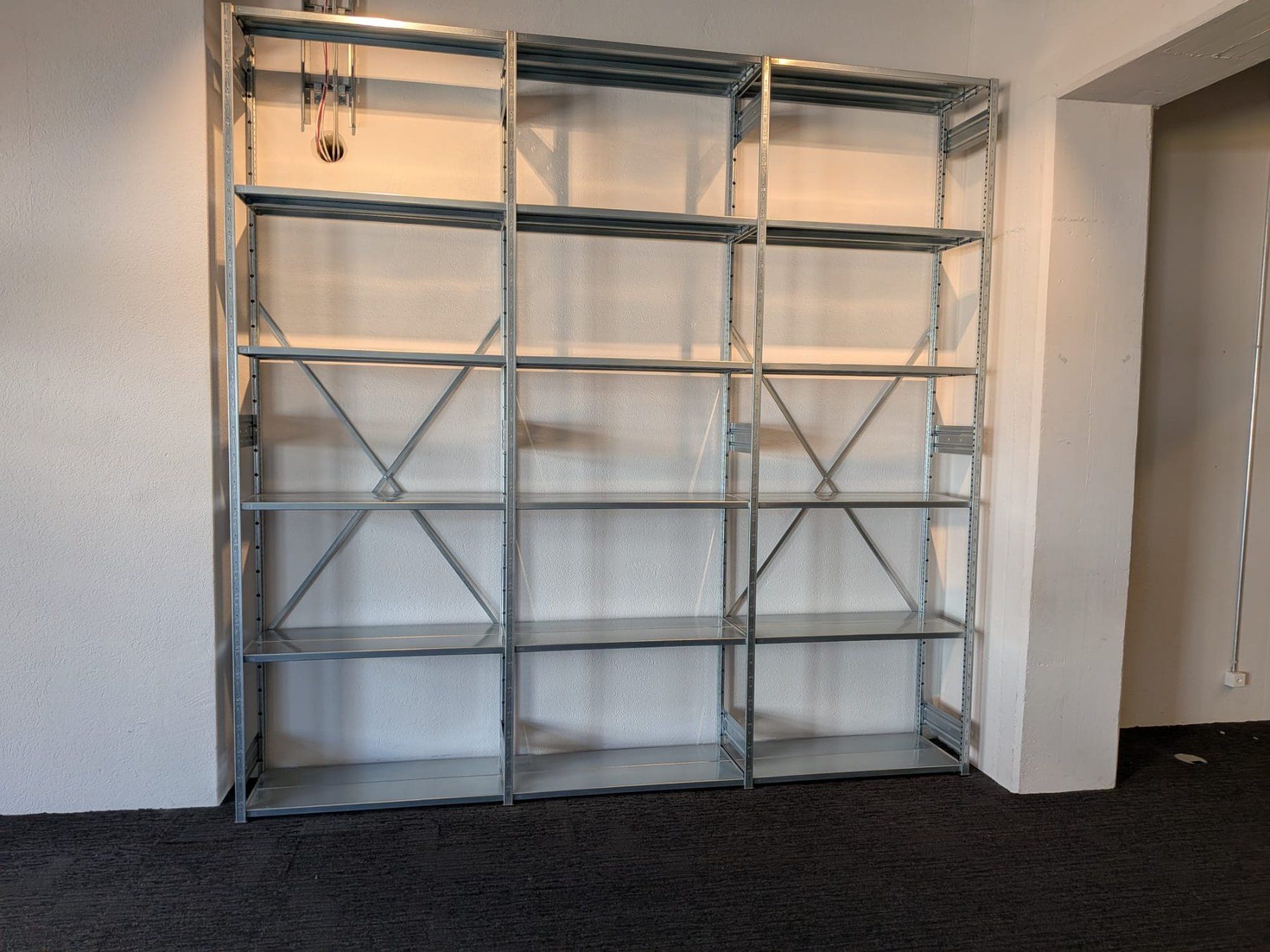 Errex Regale: ERREX Metallregal - 18 Tab. No 3 - Ref. 08/03 – Gebraucht aus Au ZH von BrockiAu