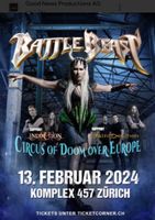 Battle Beast in zürich 13.2.2024 - 2 tickets/1 preis