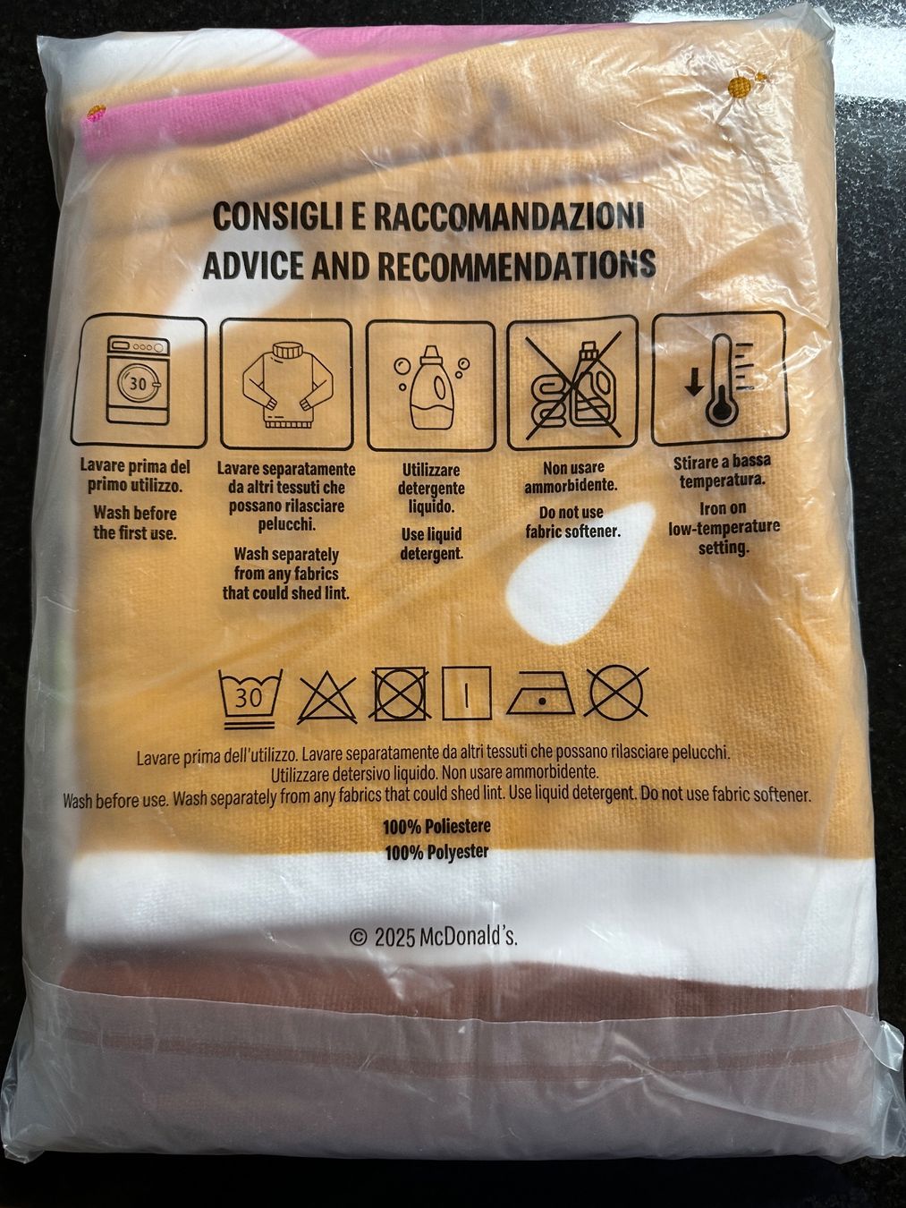 Teli da bagno: McDonald's Strandtuch Big Mac – Nuovo e nell'imballaggio originale da Willisau venduto da pz1993 2