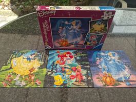 Ravensburger; Puzzle "Disney Princess" 3x 49-teilig
