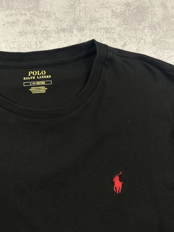 Ralph Lauren T-shirts: T-shirt Polo Ralph Lauren noir - taille L – Neuf (Voir description) à Hauterive NE par Leo_o 1