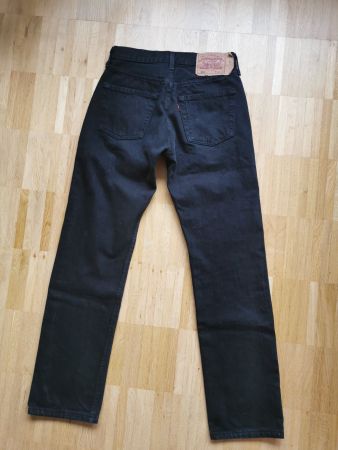 LEVIS Jeans 501 W28 L30 schwarz