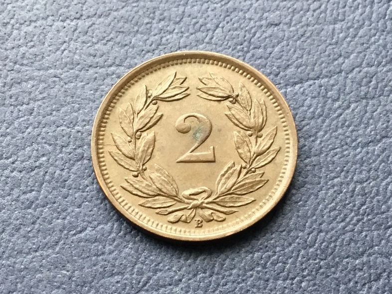 Alle Münzen: 2 Rappen 1938 Unzirkuliert – Neu (gemäss Beschreibung) aus St. Margrethen SG von alfapeugeot10 1