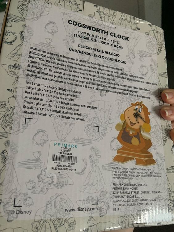 Uhr die schöne und das Biest Kaufen auf Ricardo