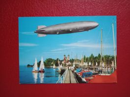 Friedrichshafen Bodensee Yachthafen Luftschiff Hindenburg