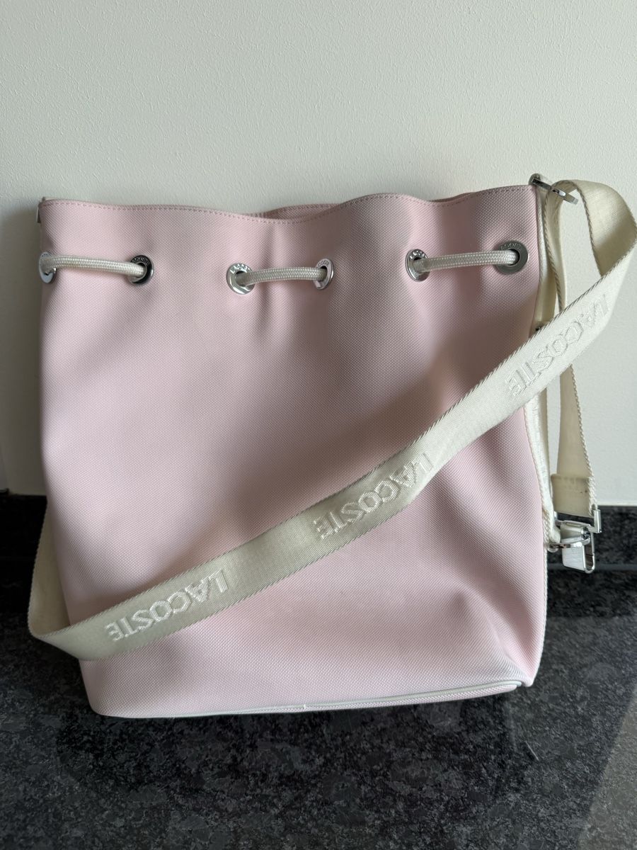 Lacoste Borse da donna: Lacoste Beuteltasche rosa – Usato da Zug venduto da Namago 1