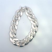 Neues Bracelet Silber 925  16.3 mm breit  23 cm 54 Gramm