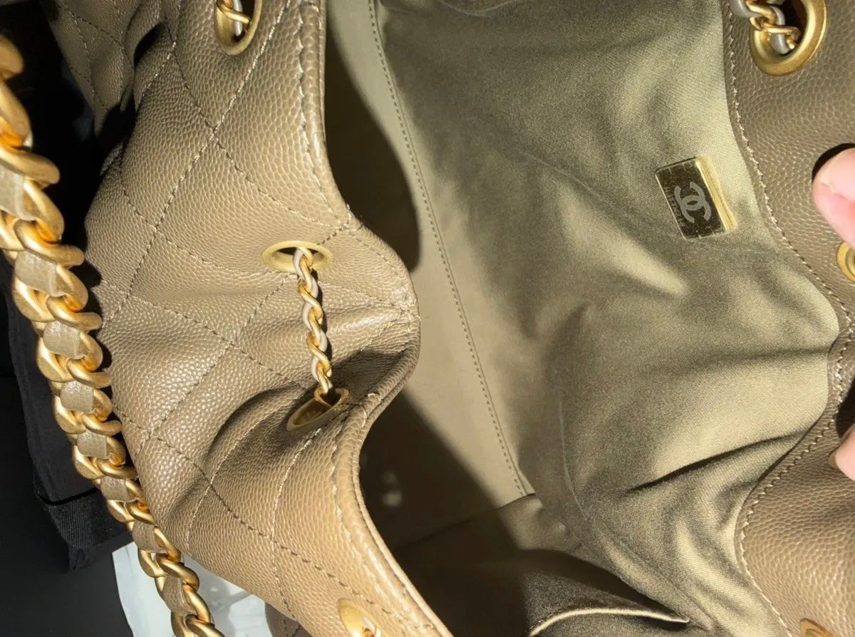 Chanel Sacs femmes: Chanel 25 small, khaki – Neuf (Voir description) à Triesen par atos87 4