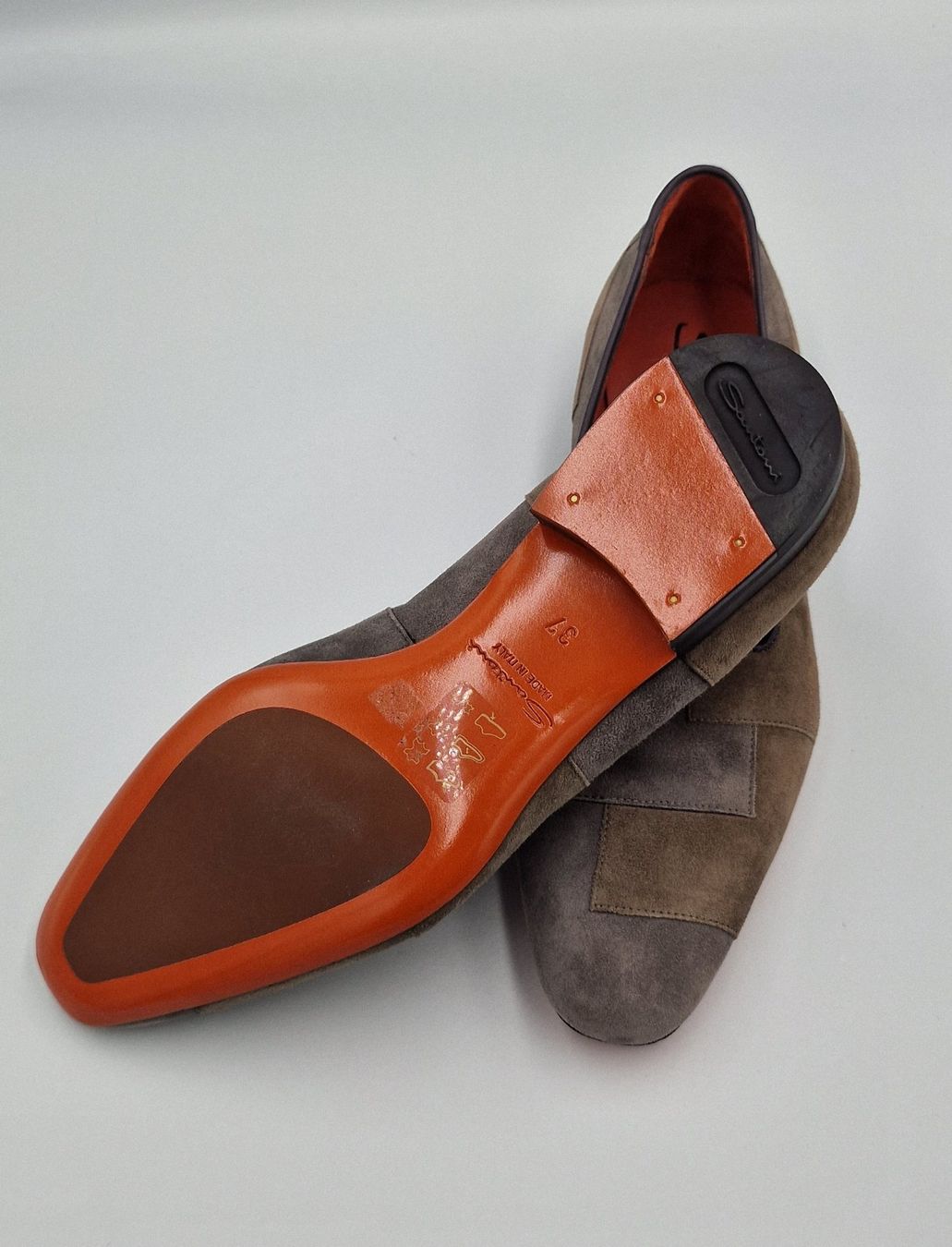 Santoni Scarpe da donna: Santoni Mokassins Wildleder Patchwork Damen Grosse 37 – Usato da Affeltrangen venduto da Nataoli 6