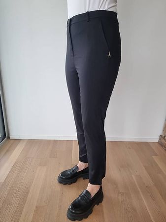 leichte Stoffhose PATRIZIA PEPE, schwarz, Gr.38