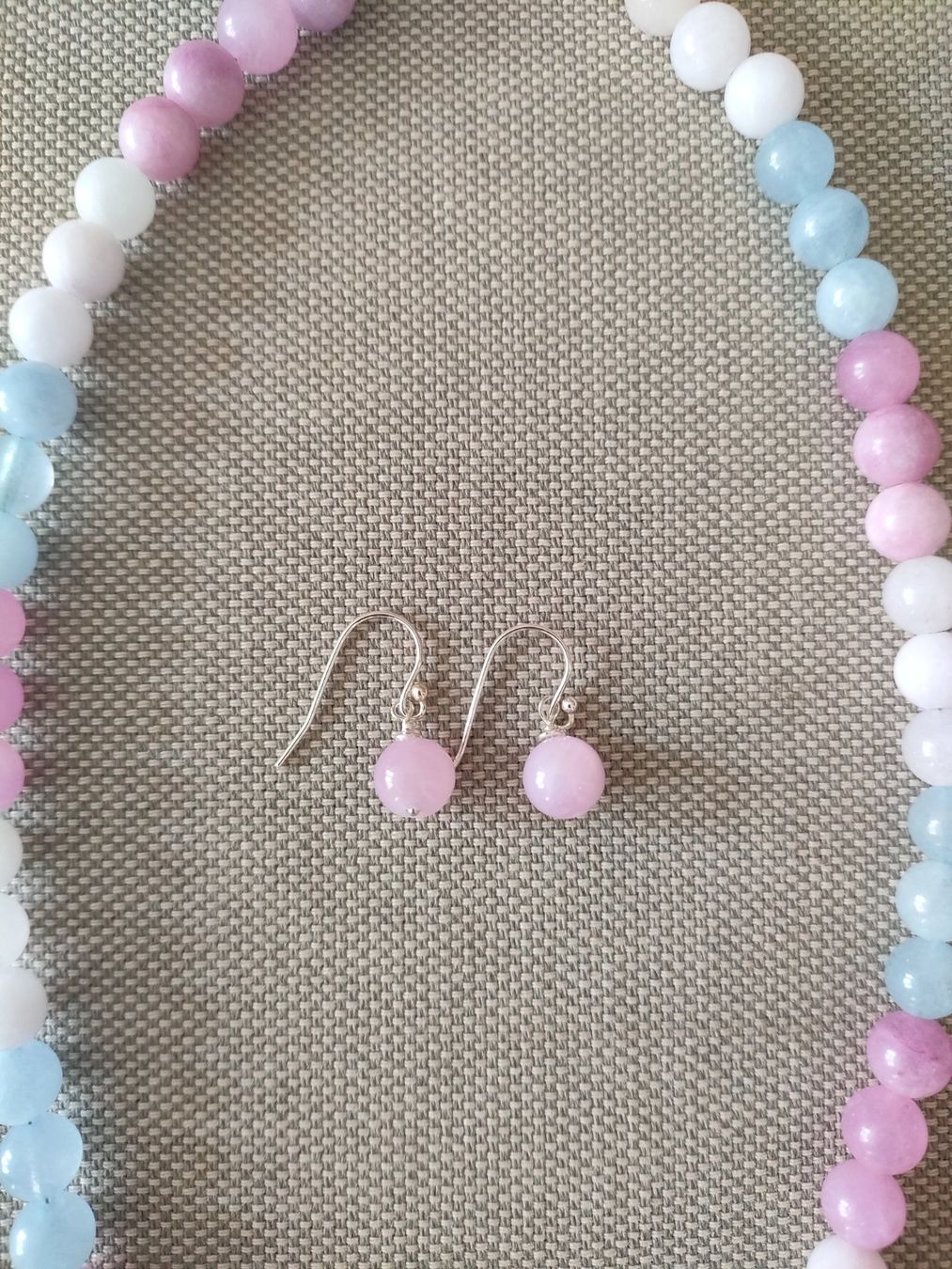 Catenine: Aquamarin, Amethyst, Rosenquartz Kette – Nuovo e nell'imballaggio originale da Bern venduto da Lidia.5 2