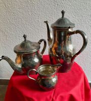 ENSEMBLE THEIERE CAFETIERE ET POT A LAIT