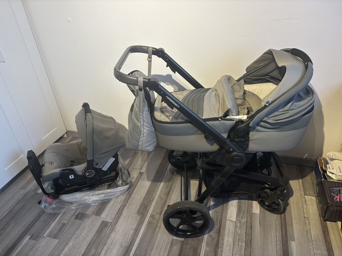 Carrozzine: Kinderwagen komplett isofix – Usato da Aarwangen venduto da Bianco86Nero 3