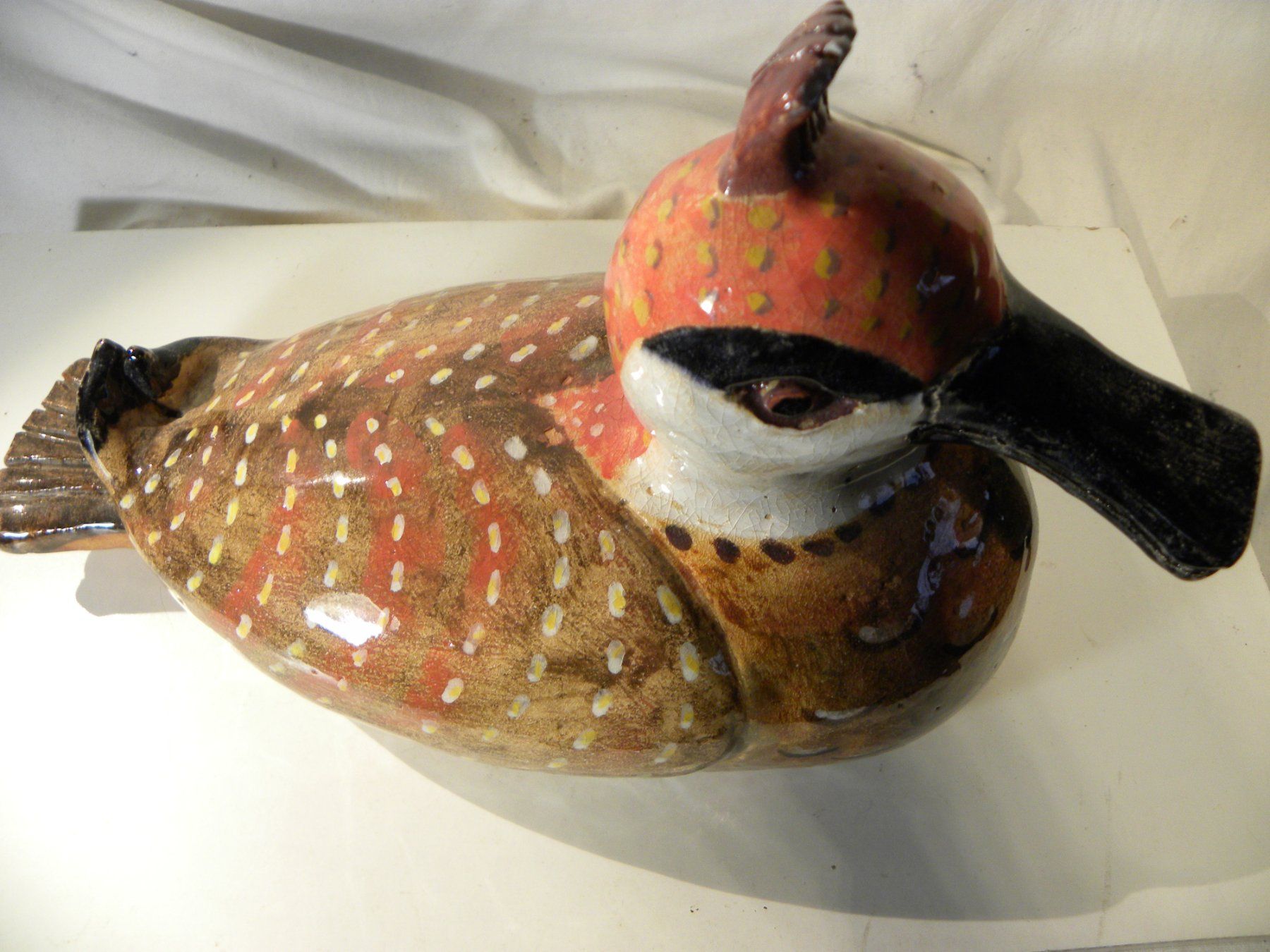 Statuette: Paar wunderschöne dekorative Keramikenten – Usato da Reinach venduto da Taysalmon 4