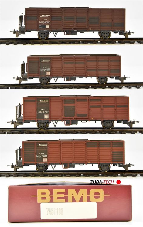 Locomotive Bemo RhB H0m "Vrin" - Réf 2288 162 - Neuve, échelle HOm