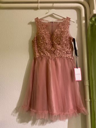 Rosa Abendkleid NEU Gr 40 Coctailkleid