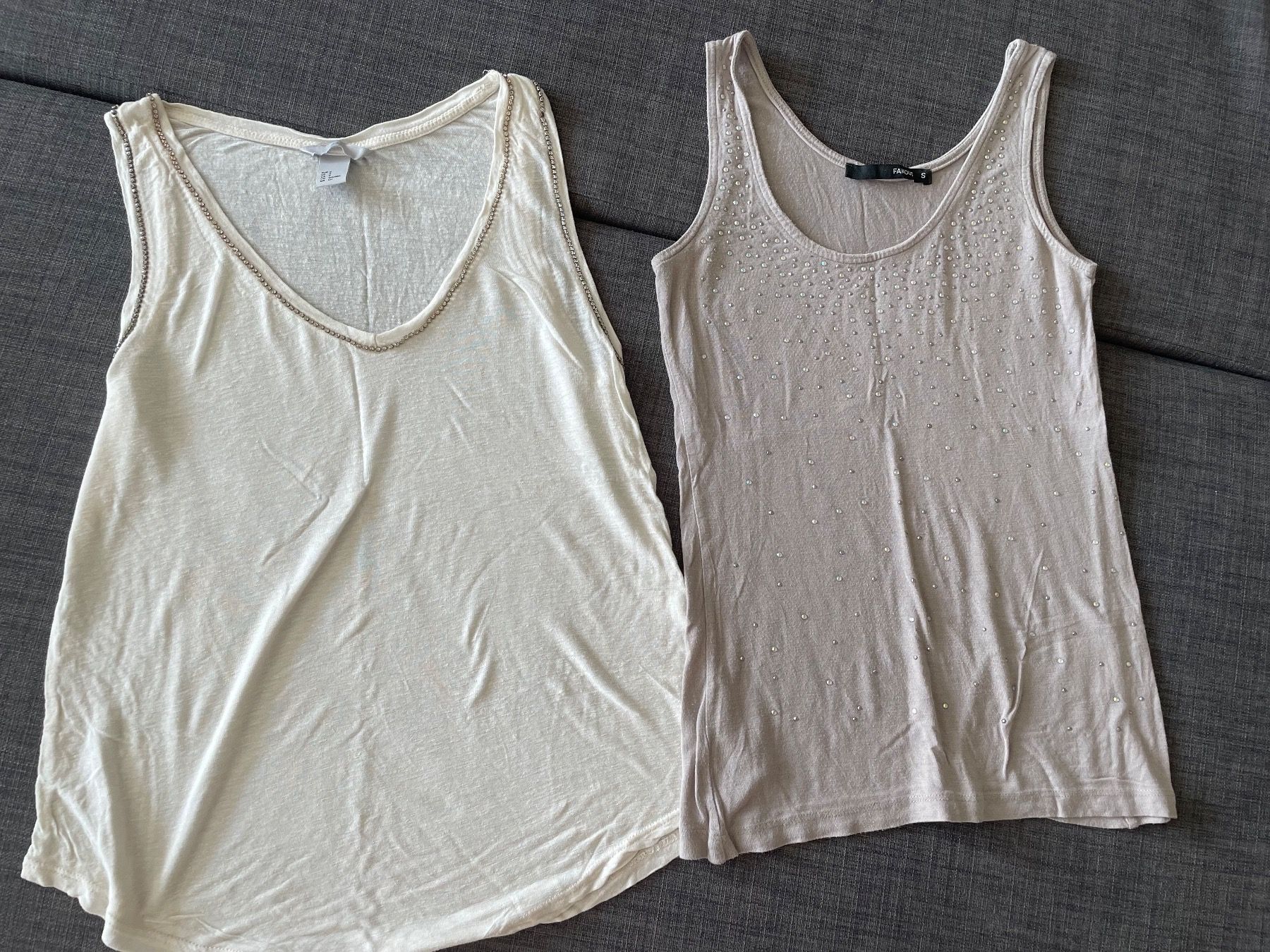 H&M Top: 2 Tops Gr. S – Usato da Möhlin venduto da Halylea