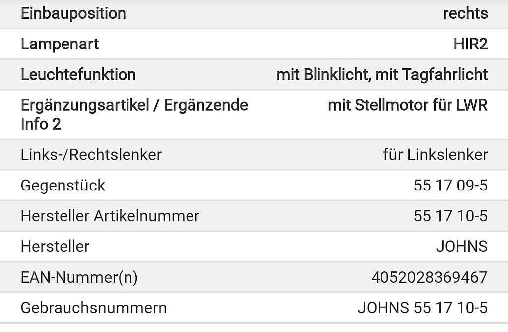 Opel Scheinwerfer: Scheinwerfer rechts Opel Insignia A 2008-2017 – Gebraucht aus Luzern von hmod.khss 1