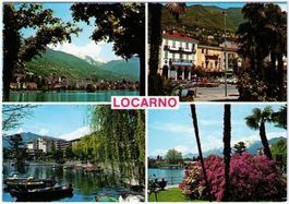 Locarno - 4 Bild AK
