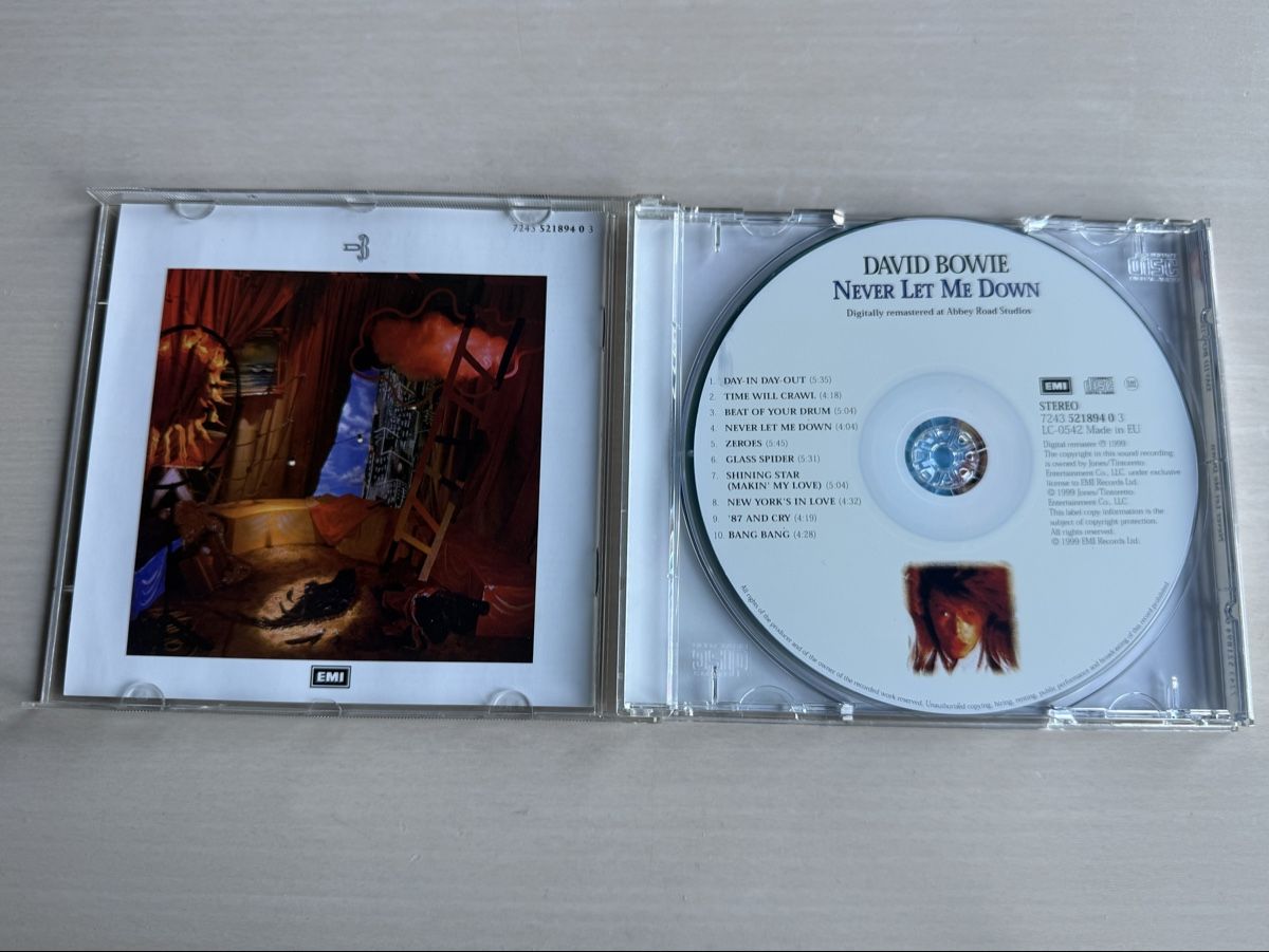 CDs: David Bowie Never Let Me Down CD  – D'occasion à Oberried Brienz par Chyara 2