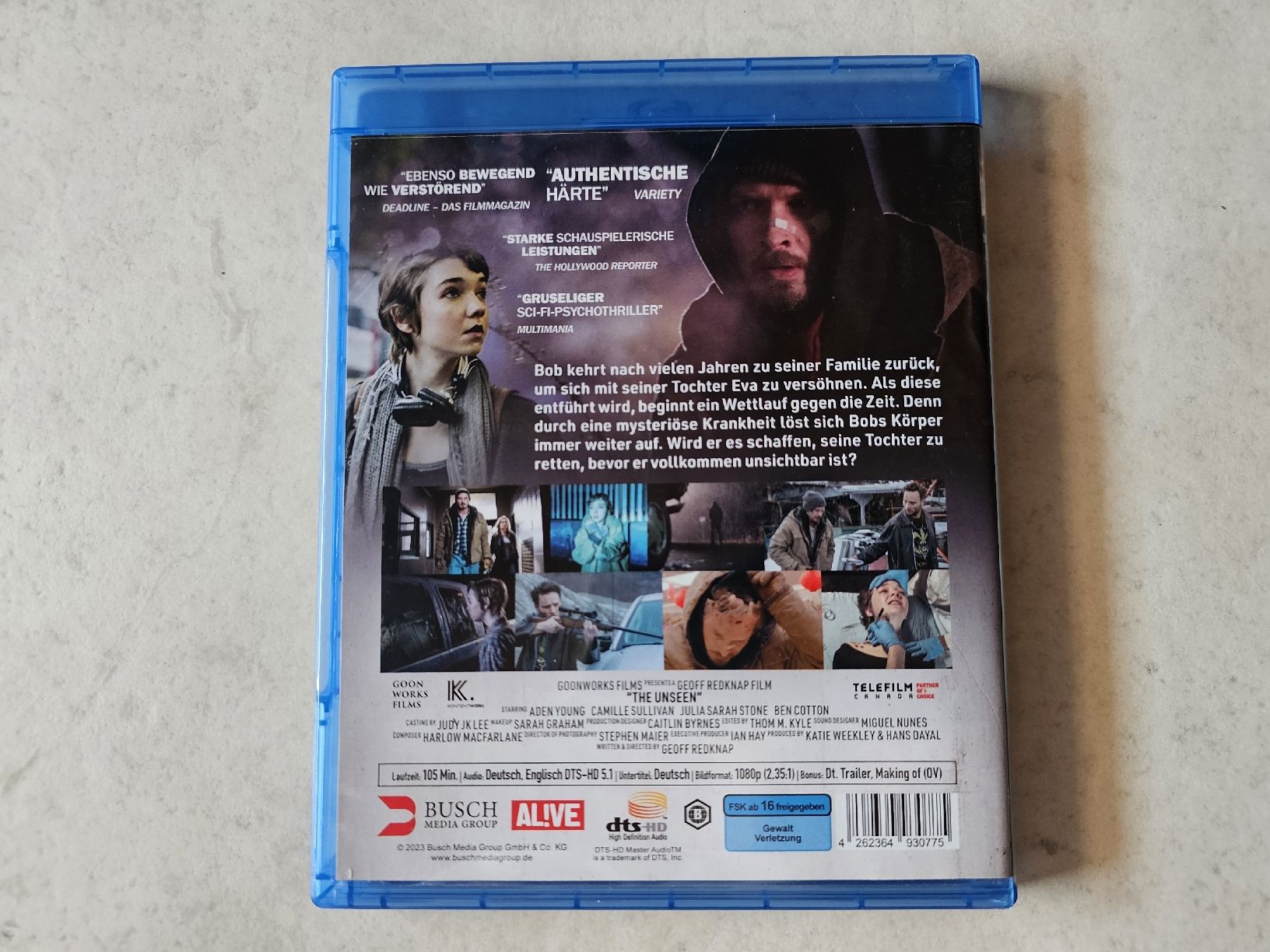 Tutti i DVDs: The Unseen  /  Bluray – Usato da Schneisingen venduto da backstore24 1
