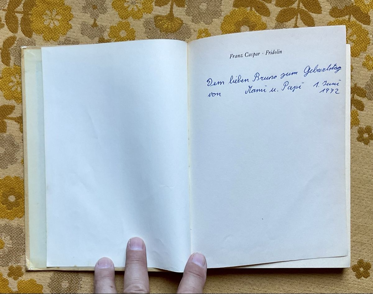 Libri: Fridolin Kinderbuch 1971 – Usato da Endingen venduto da nathan05 4