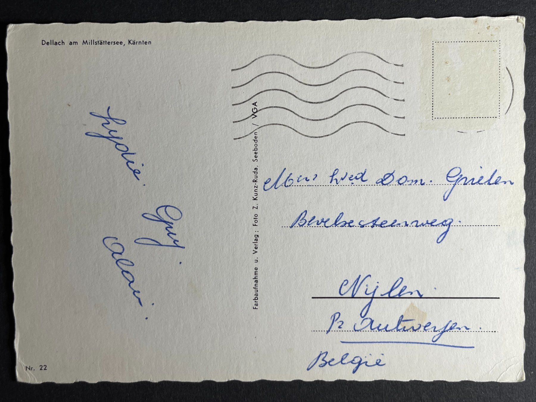 Ansichtskarten: Dellach - Kärnten – Gebraucht aus Steg VS von danwer74 1