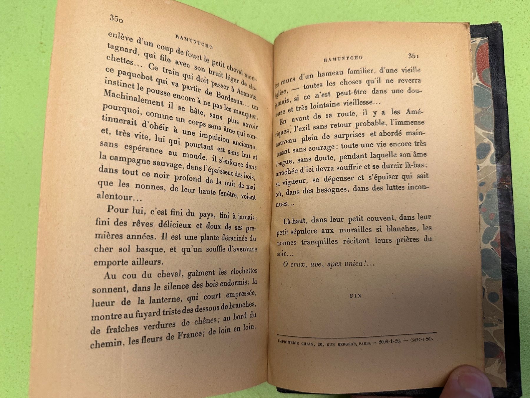 Libri: Pierre Loti: Ramuntcho. – Usato da Zürich venduto da allp 6
