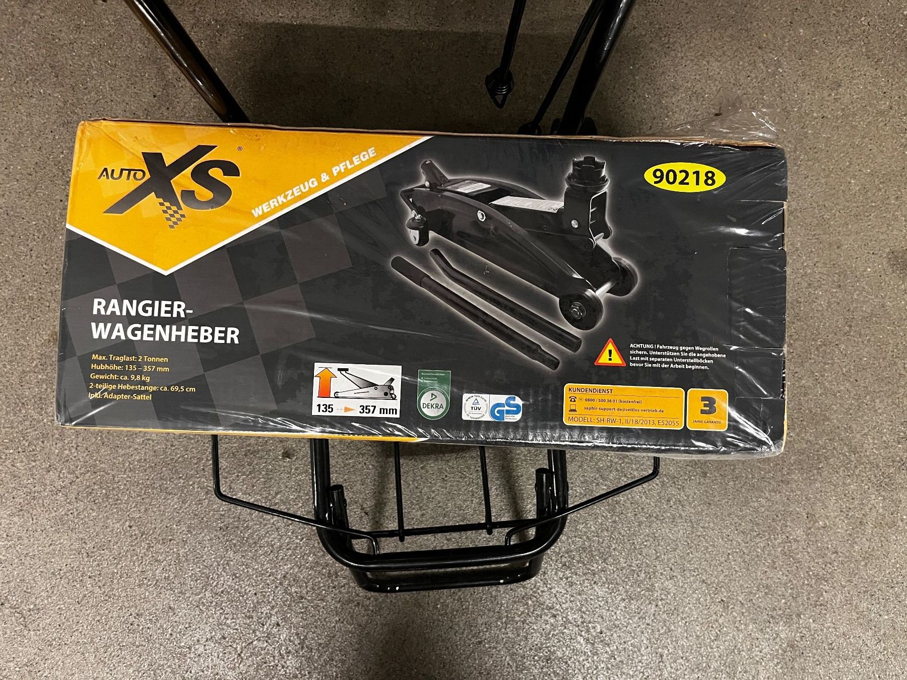 Hebebühne & Wagenheber: Rangier-Wagenheber Auto XS  neuwertig – Neu und originalverpackt aus Zürich von suschi04 1