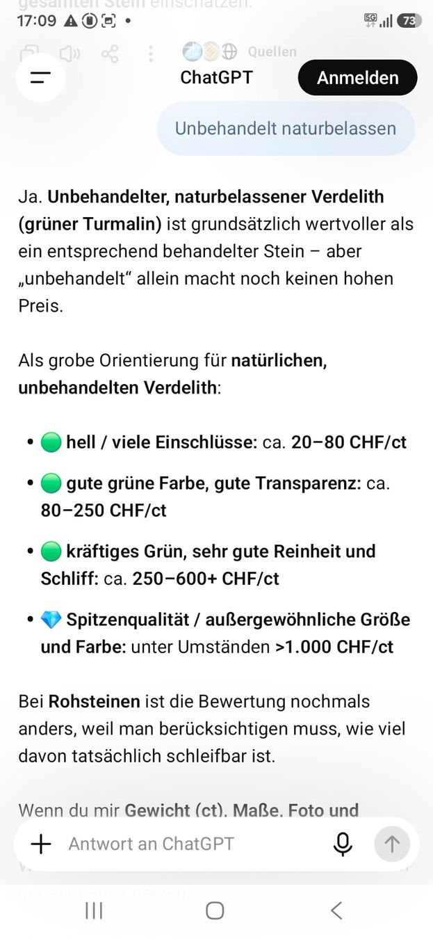 Edelsteine: Verdelith 143,12 gramm 755.60ct – Neu (gemäss Beschreibung) aus Oberrohrdorf von sbo_pq9x 2