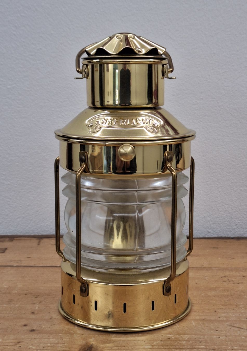 Lampen: DHR Ankerlicht Messing Lampe Petroleum Schiffslampe TOP! – Gebraucht aus Aarberg von Lemaxslahs
