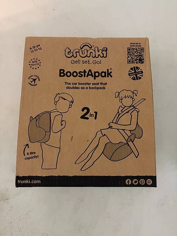 Auto-Kindersitze: Zwei in eins: Autositz und Rucksack – Neu und originalverpackt aus Kriessern von chr_vz25