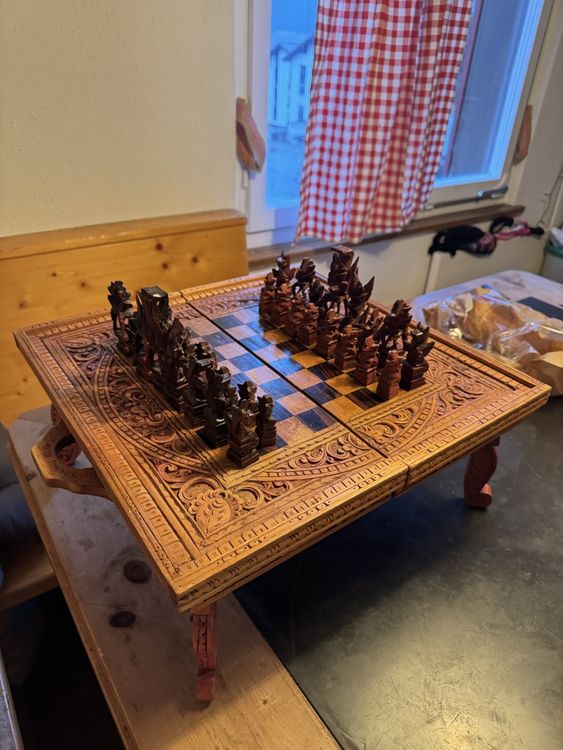 Helena Wood Art – Handgefertigtes Backgammon Spiel Aus 100% Holz, Tavla Deluxe Edition – Der Zeitlose Klassiker Für 2 Spieler Ab 6 Jahren!