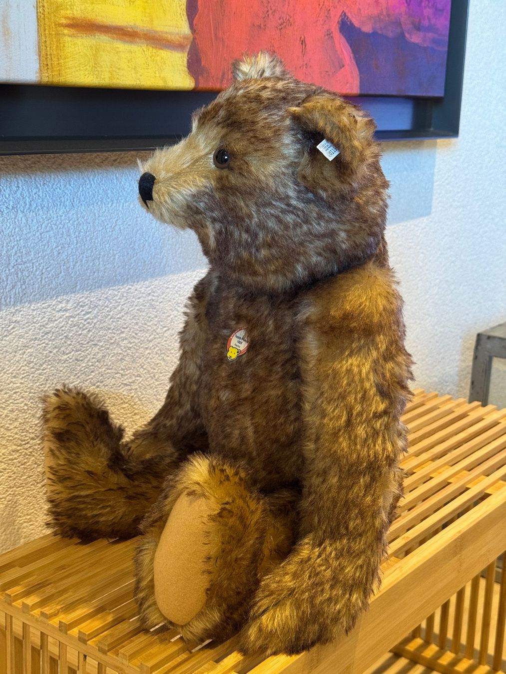 Steiff Giocattoli: STEIFF Teddy Peace 65 Replica – Usato da Neuendorf venduto da Sternenzauber17 3