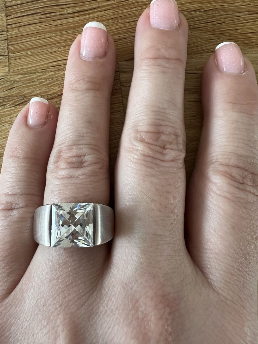 Anelli: Oliver Weber Fingerring Edelstahl Gr. 54 – Nuovo (secondo la descrizione) da St. Gallen venduto da Mokki2014 3
