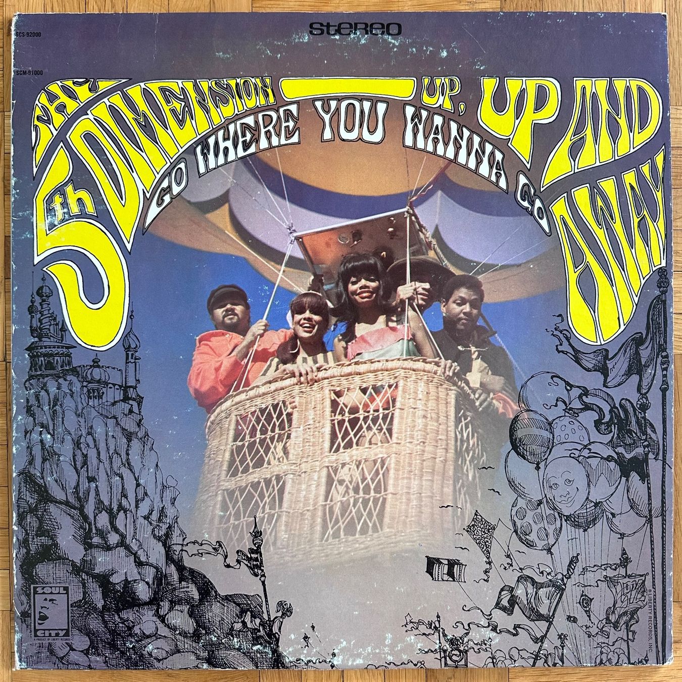 Dischi in vinile: LP - The 5th Dimension - Up, Up And Away – Usato da Breganzona venduto da Onairda75
