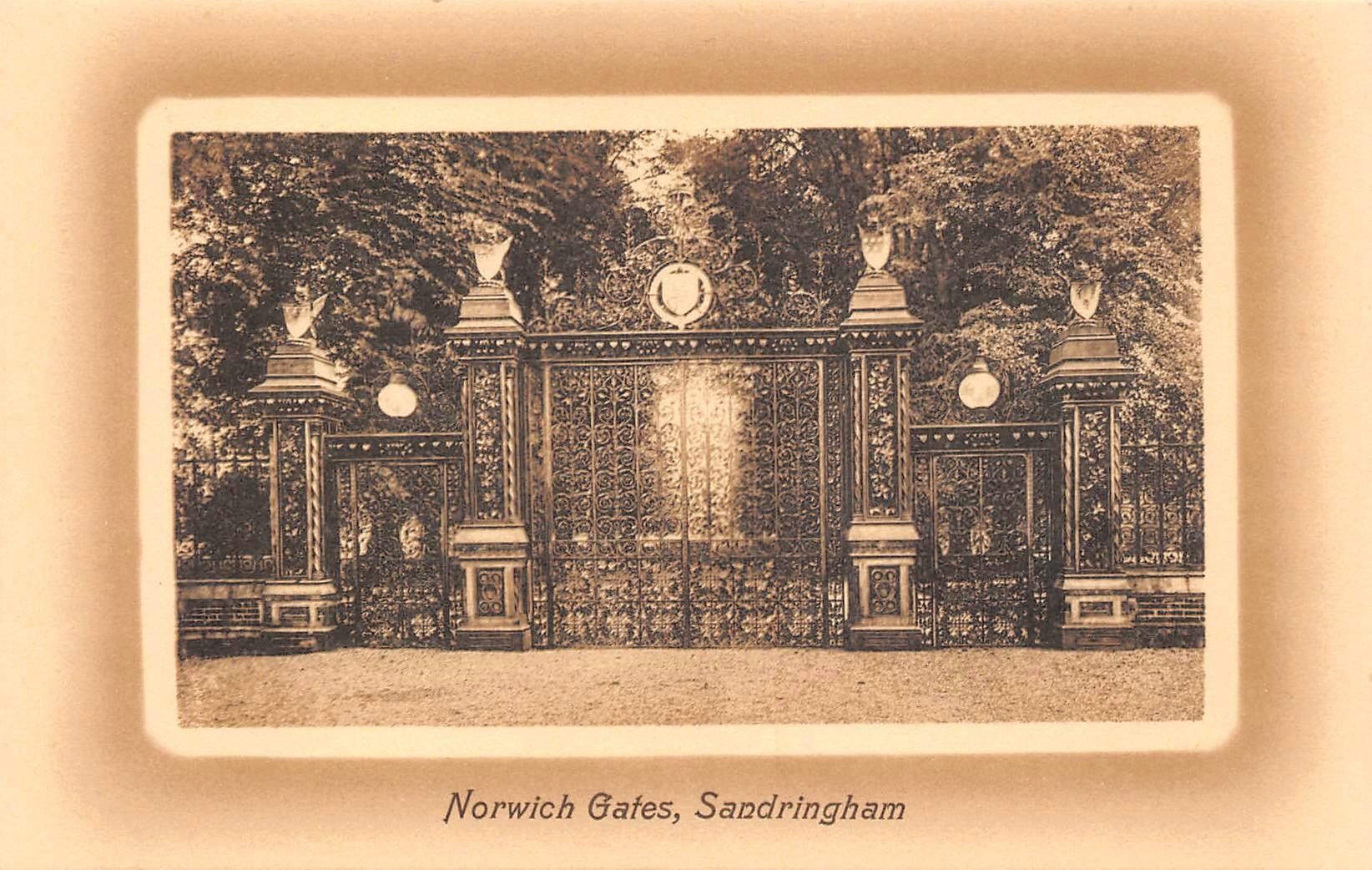 Cartoline postali: 4x Sandringham – Usato da Ottikon b.Kemptth. venduto da Neptun1974 2
