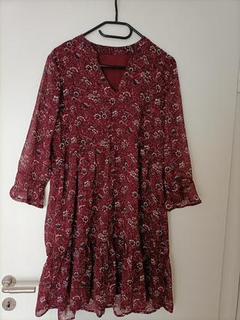 Bordeaux Kleid in Grösse M, NEU!