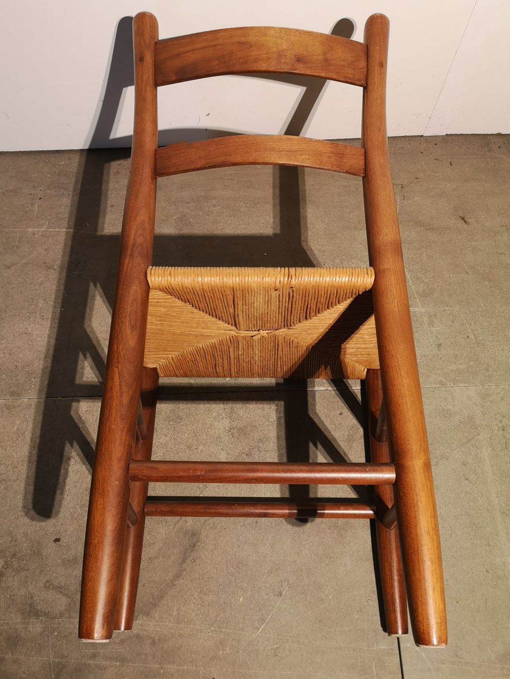 Stühle: 9er-Set Teak Dining-Chairs, Mid Century, Design Charles Webb – Gebraucht aus Solothurn von Sis_email 9