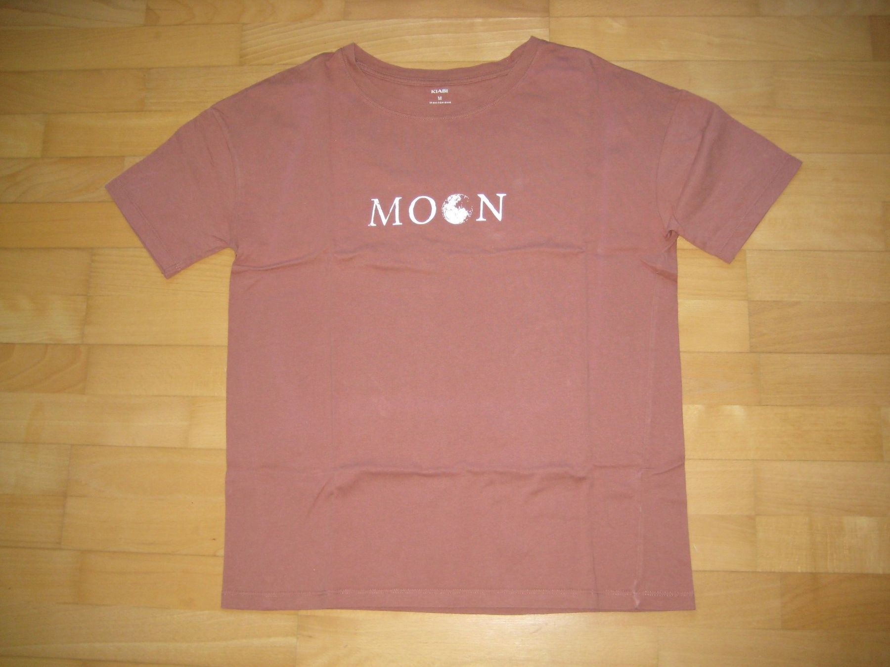 Camicette, T-shirt & Top: Tshirt mit Druck Moon Grösse M hellbraun – Usato da Dietlikon venduto da kue_6cd5