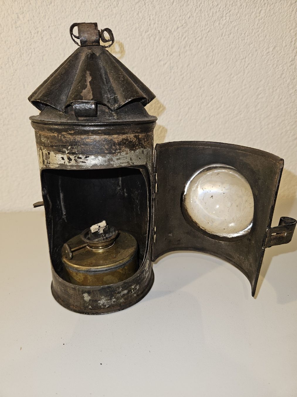 Lampade: Laterne Antik Polizei – Usato da Hauptwil venduto da Schwertfisch24 4