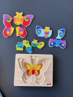 Goki Holzpuzzle Schmetterling Art-Nr 57899