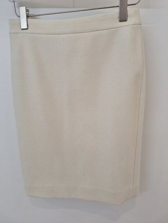 J. Crew Cream Pencil Skirt Size Small