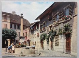 La grande fontaine à Auvernier