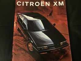 Citroën XM Verkaufsprospekt 52 Seiten Juni 1992