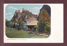 GRINDELWALD - Kirche - Wetterhorn