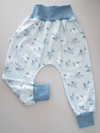 Pumphose für Jungs mit Haie 86/92- NEU